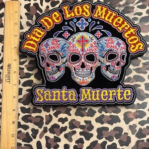PATCH Día de Los Muertos Skull Patch